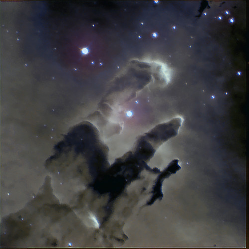 Messier 16 The Pillars of Creation Imaged by D Duggan of… Flickr