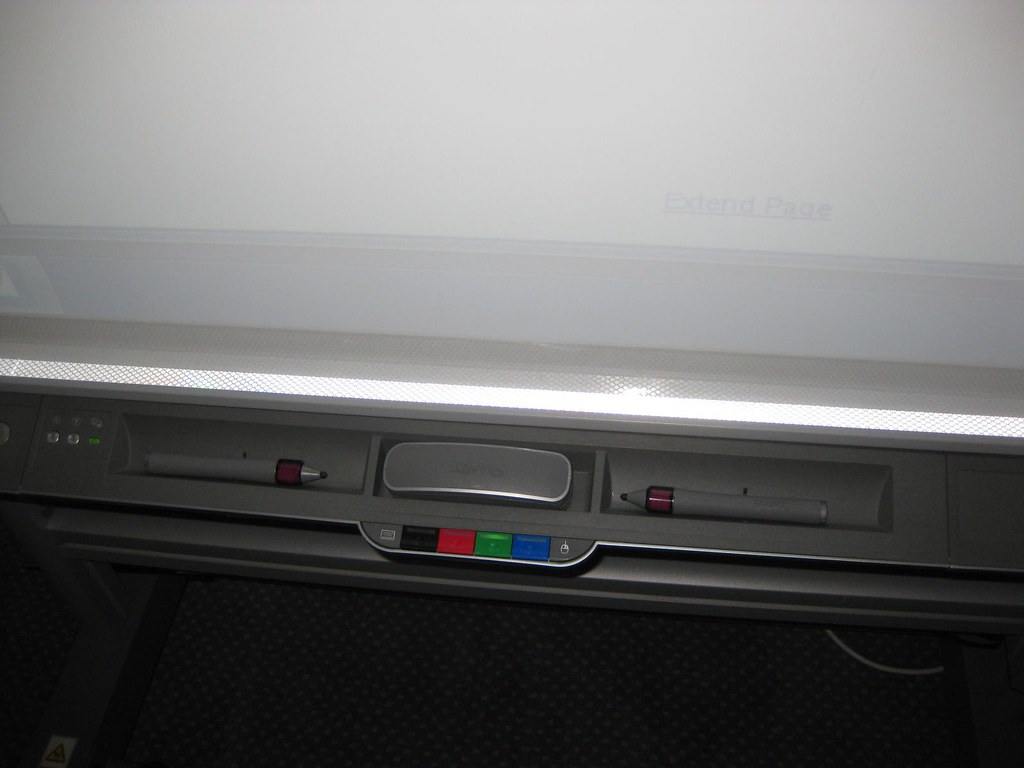 New Smartboard pen tray Bett 2011 Danny Nicholson Flickr