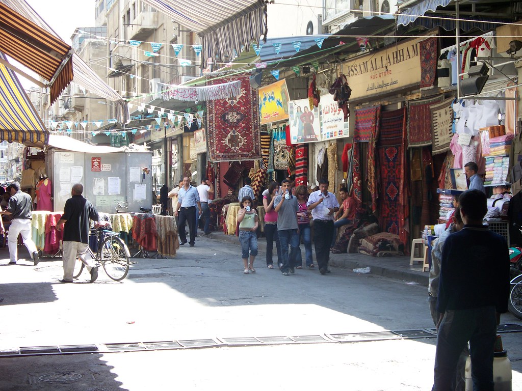 Stores in Old Damascus Kristy Flickr