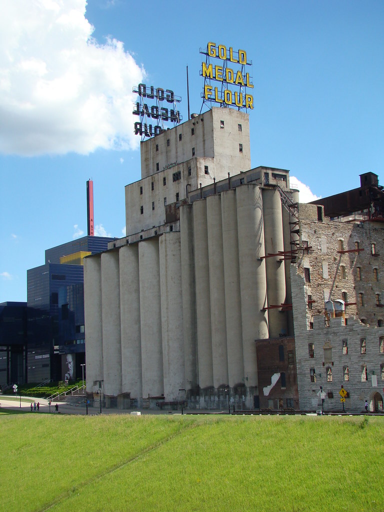 Gold Medal Flour The Gold Medal Flour Mill in Minneapolis.… Christopher.V Flickr