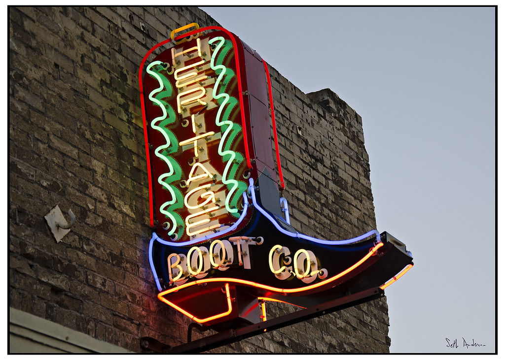 Heritage Boot Company on S. Congress Seth Anderson Flickr