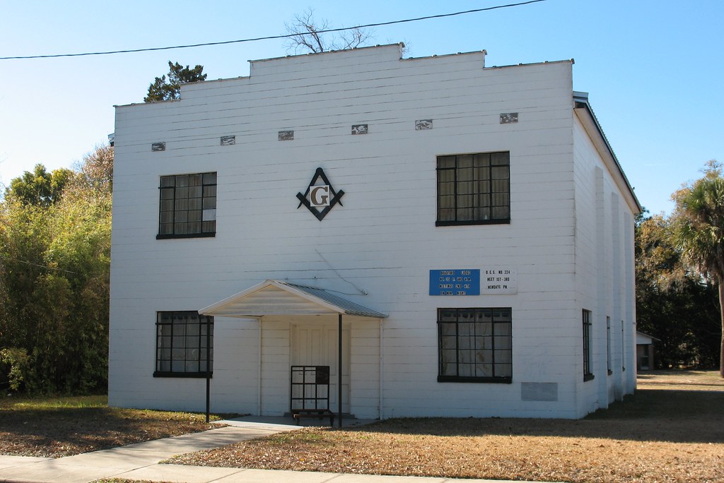 Masonic Lodge Starke FL Built 1952 Lance Taylor Flickr
