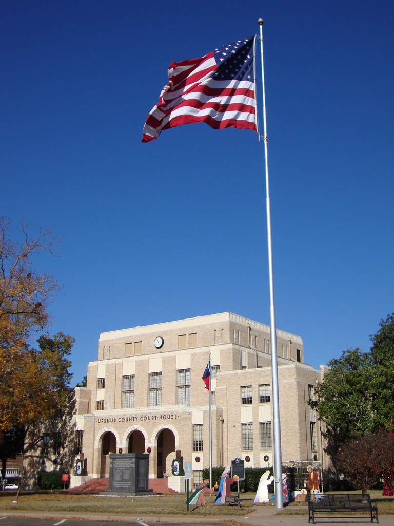 Upshur County Courthouse (Gilmer, Texas) Built in 1933, th… Flickr