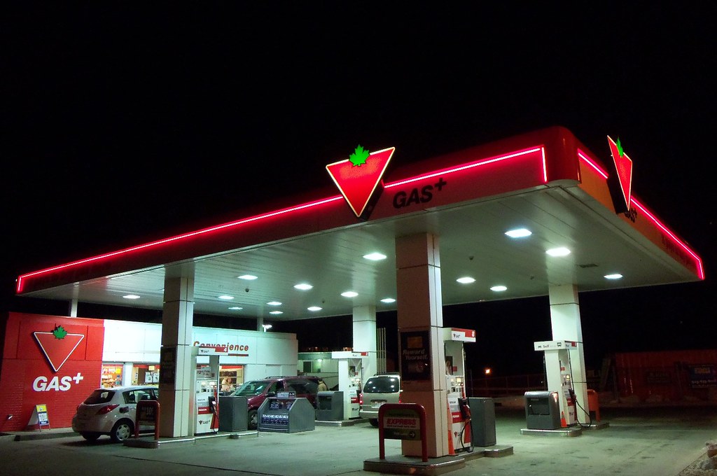 Canadian Tire gas station corner of Yonge & Church Flickr