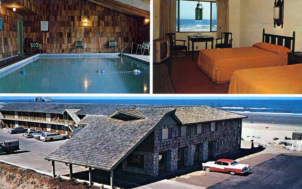 Silver Sands Motel Rockaway OR 201 S. Pacific Avenue postm… Flickr