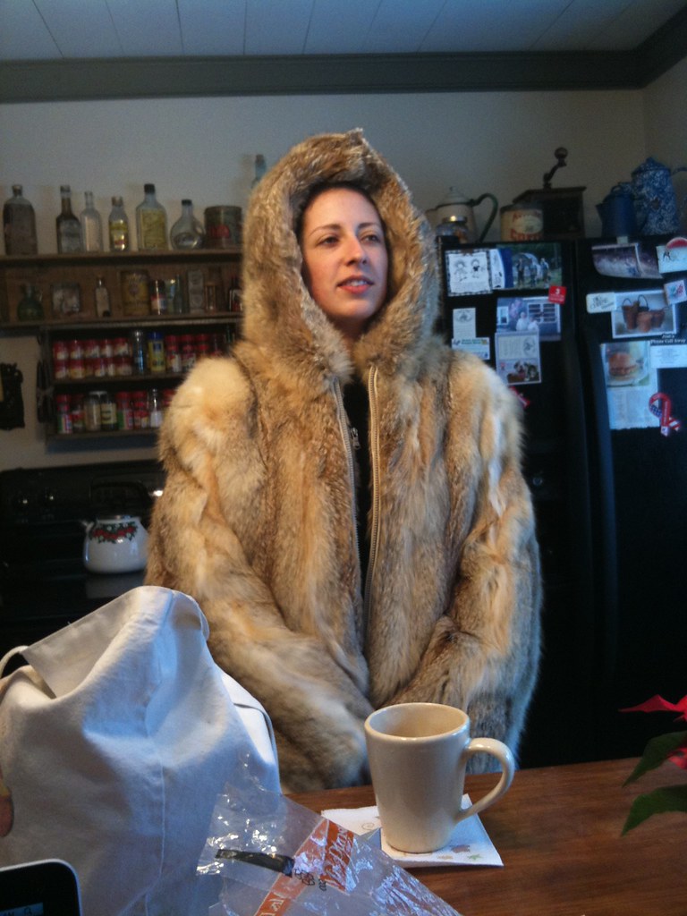 My sister's fur coat a photo on Flickriver