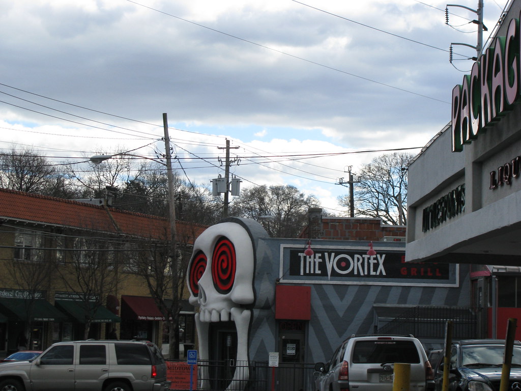 The Vortex Little 5 Points, Atlanta, GA Rachel Patterson Flickr