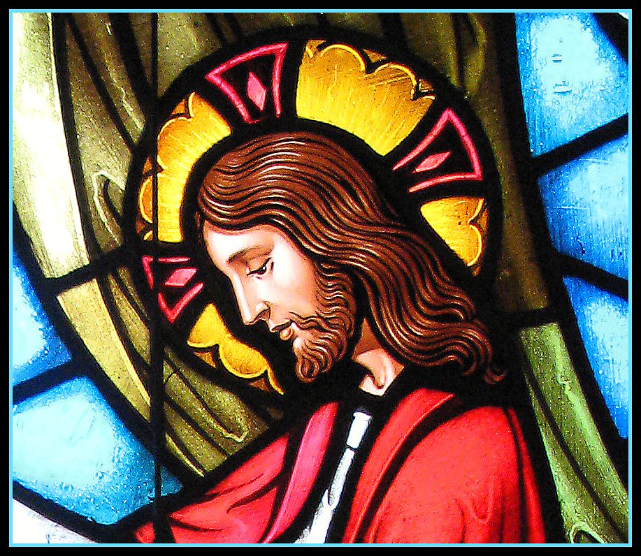 Jesus Christ stained glass 9 5 2010 B a photo on Flickriver