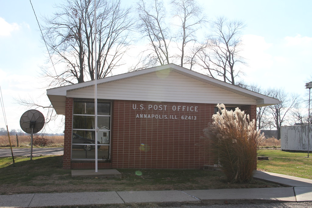 Annapolis IL, Annapolis Illinois, Post Office, 62413, Crawford County