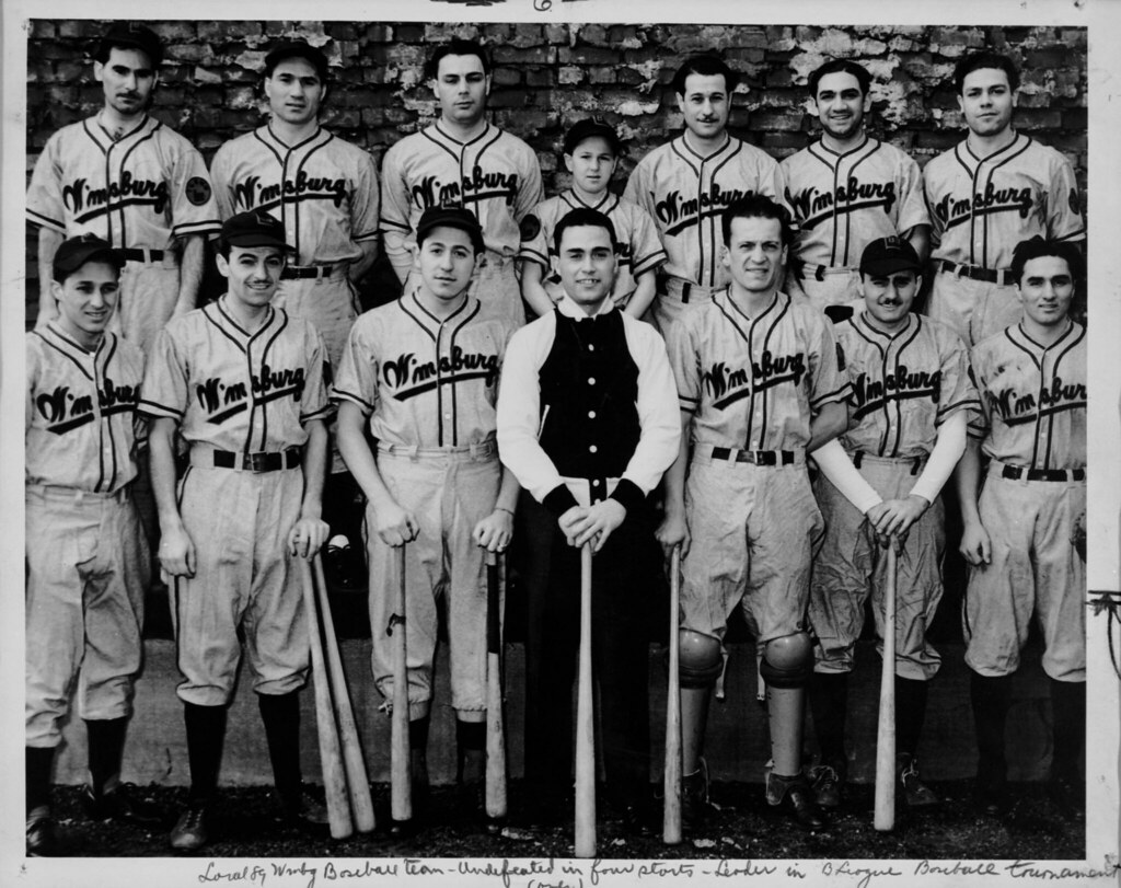 The ILGWU Local 89 men's baseball team, undefeated in four… Flickr