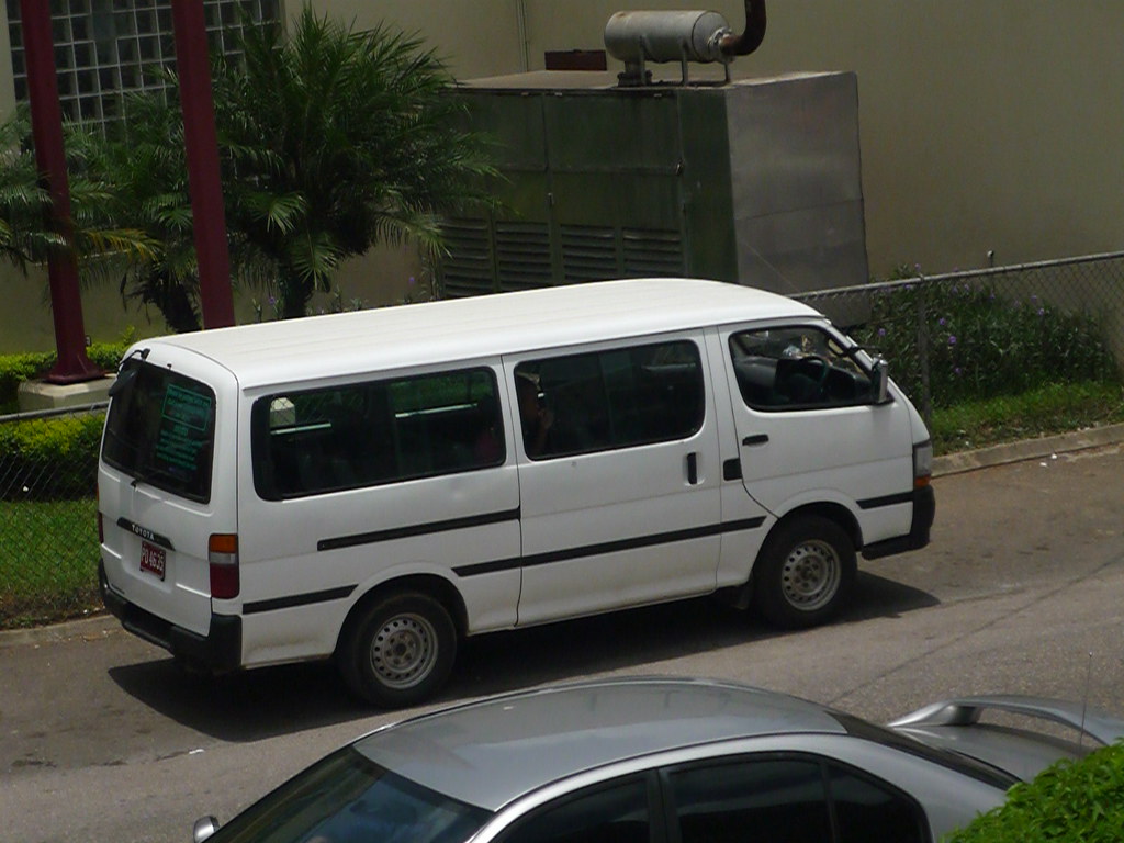 JamaicaToyota Hiace Hiaces are very common throughout the… Flickr