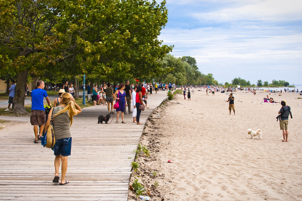 Woodbine Beach boardwalk Randy Landicho Flickr