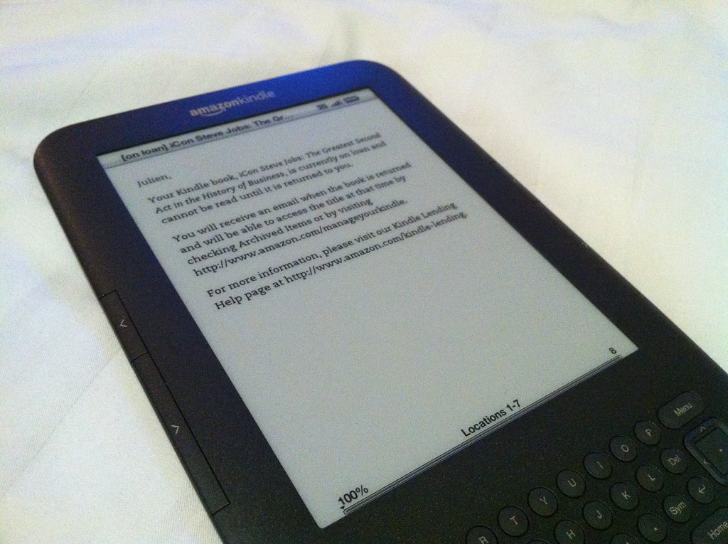 A Kindle Book On Loan I loaned one book to a friend. After… Flickr