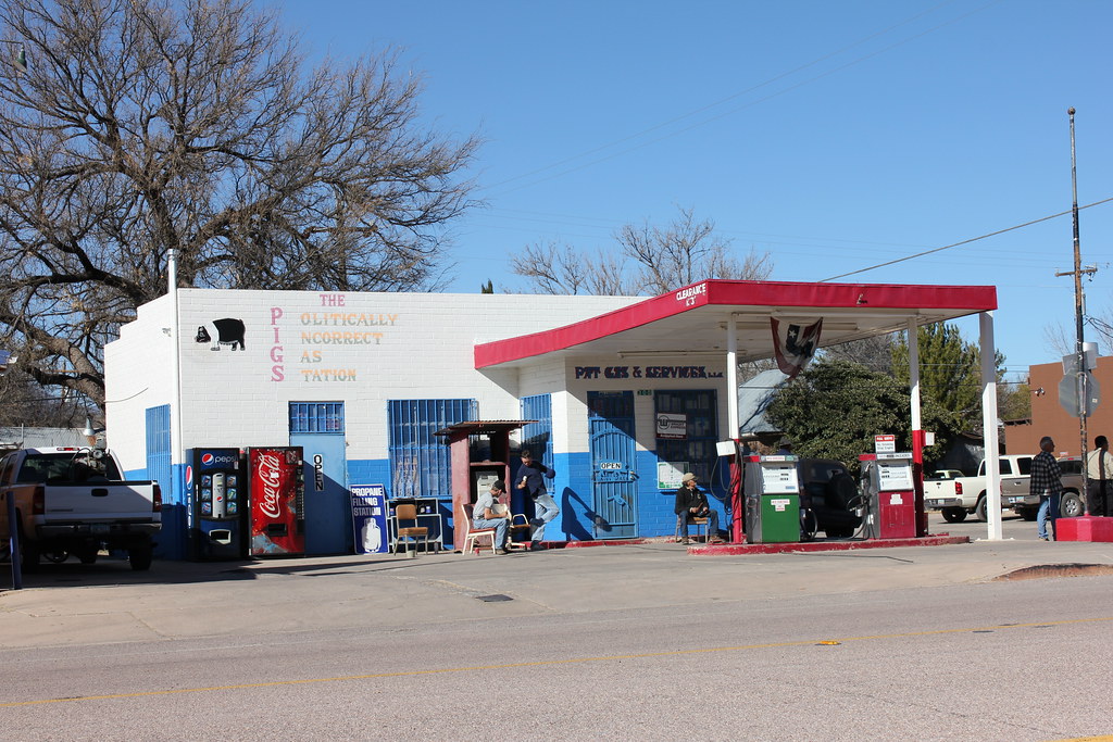 The Politically Incorrect Gas Station Patagonia, AZ Flickr