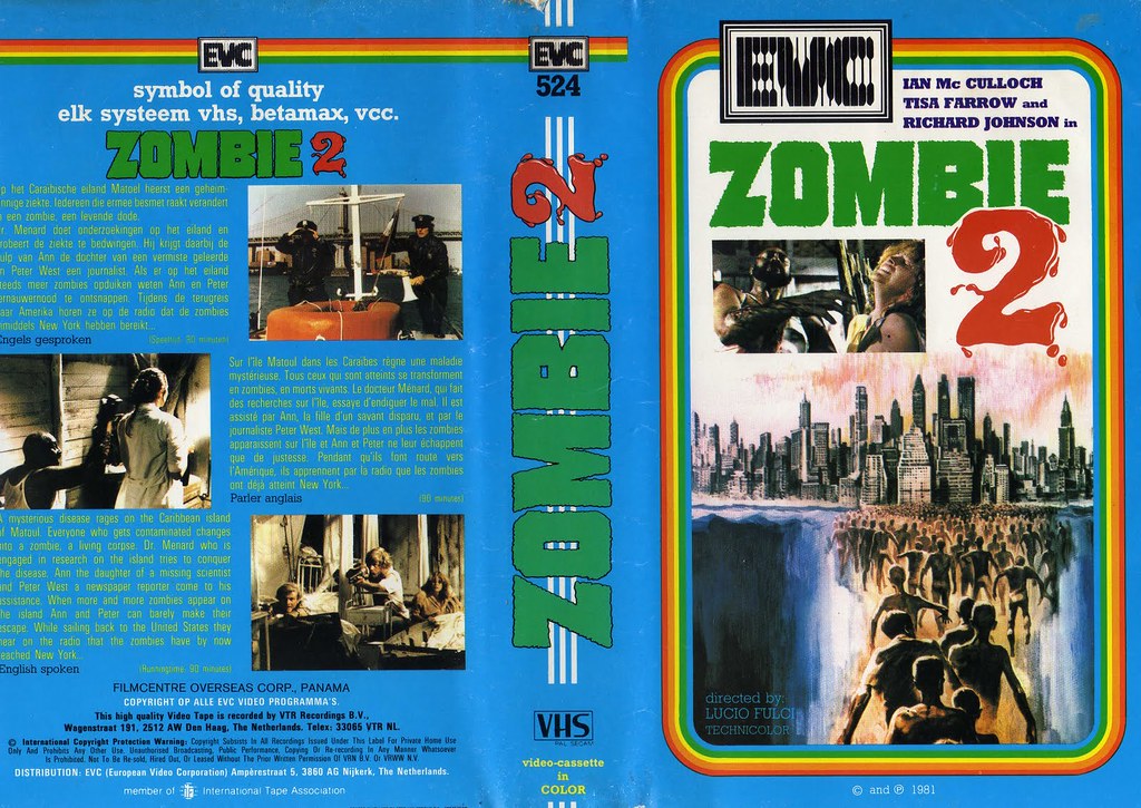 Zombie 2 (VHS Box Art) Flickr