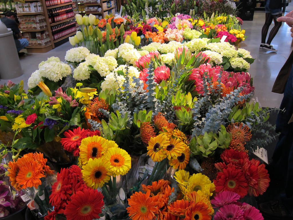 Whole Foods flowers MJ Rose Flickr