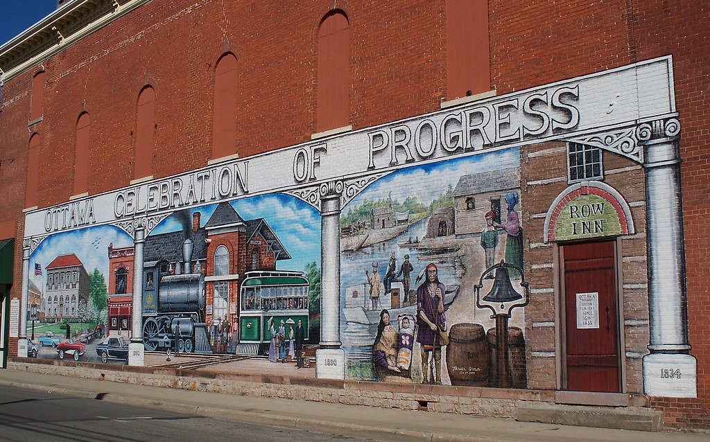 OH Ottawa Mural Ottawa Celebration Of Progress mural in … Flickr