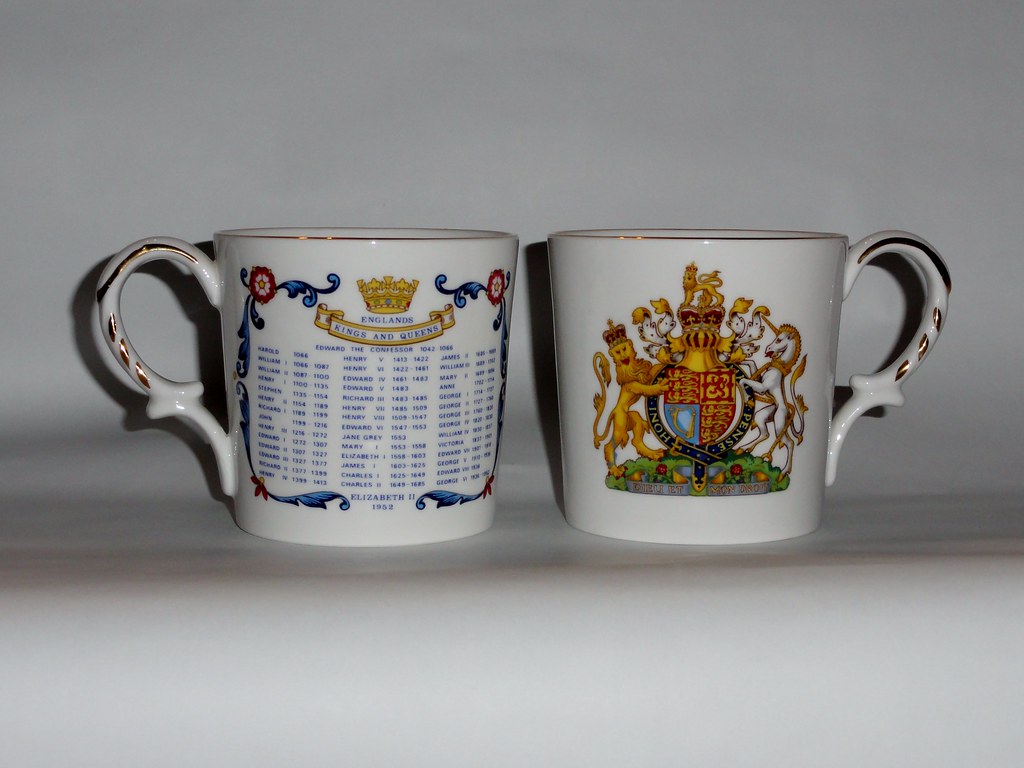 Commemorative Mugs marking H.M.Queen Elizabeth II Silver J… Flickr