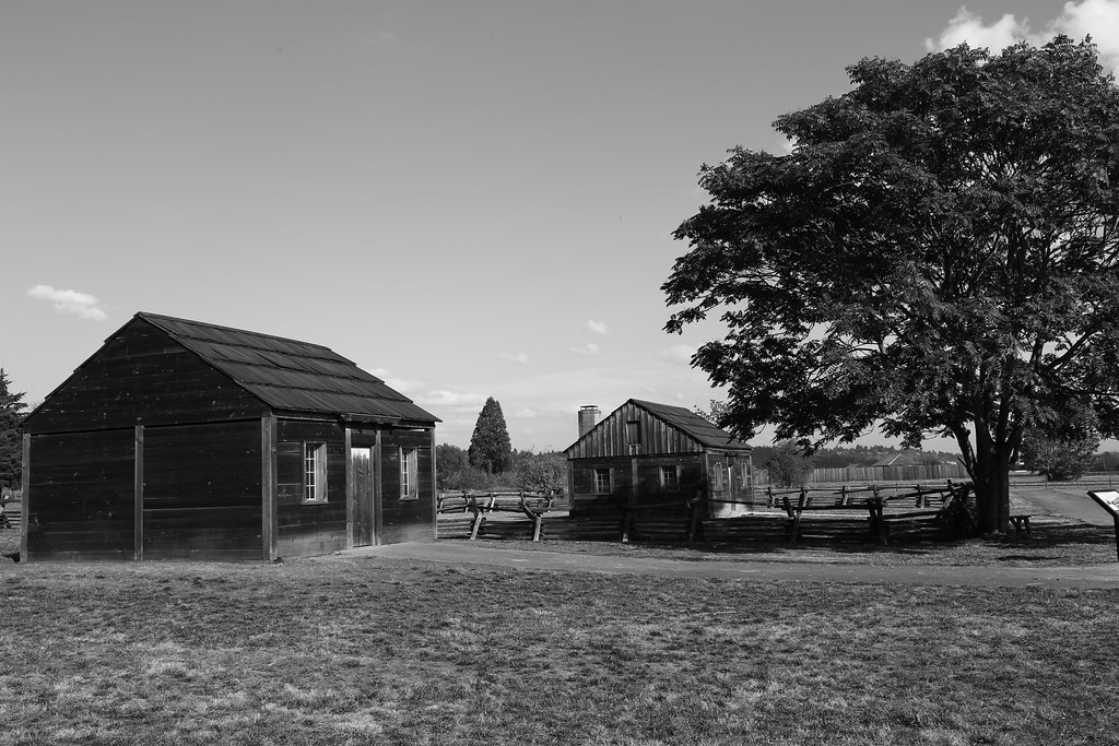 Fort Vancouver out buildings Chuck Stephens Flickr