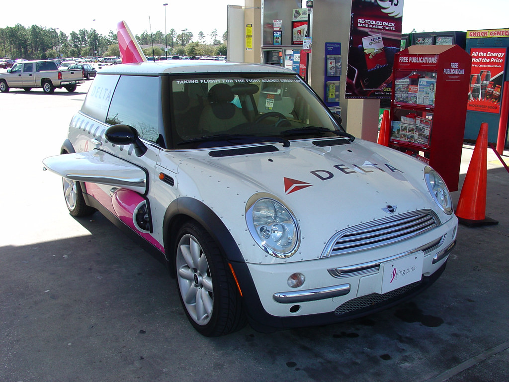 Delta Air Lines MINI Cooper David Flickr