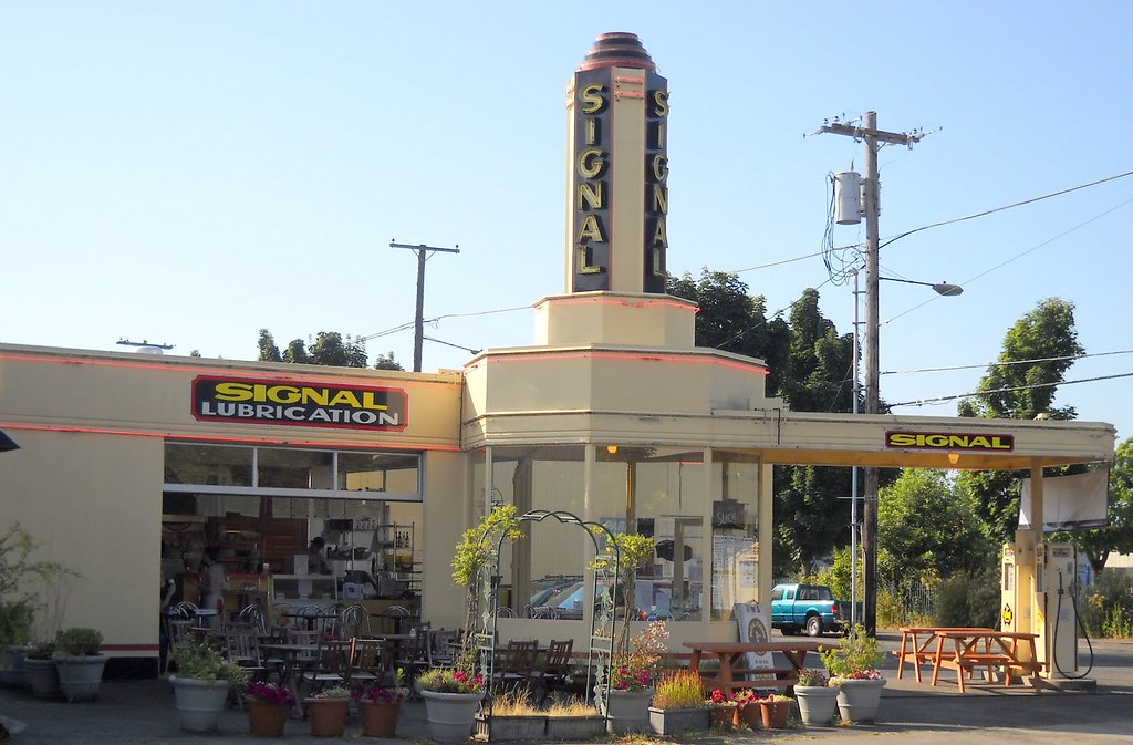 former St. John's Signal Tower Gas Station, now Signal Sta… Flickr