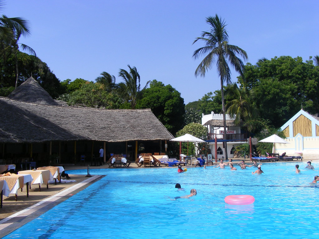 Pool at TBBC Pool at Turtle Bay Beach Club, Watamu