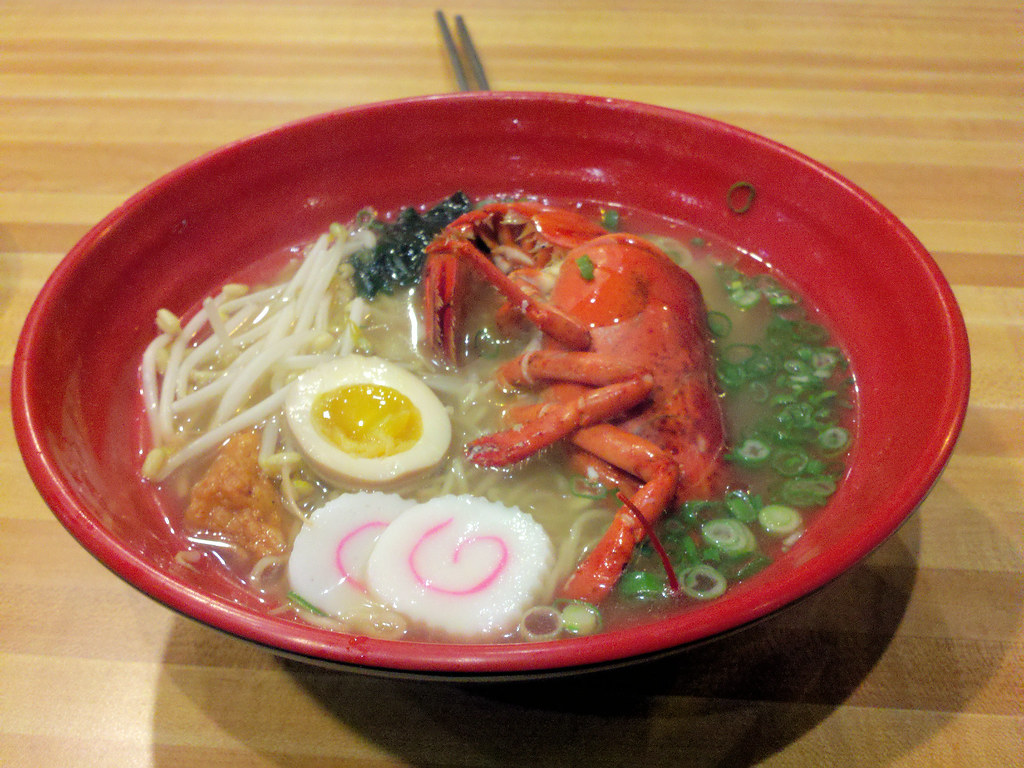 Lobster Ramen Very neat to try this. Read my review yelp… Flickr