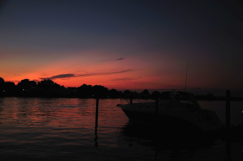 Bakers Landing Marina Photo of Marina at Dusk Bakers Lan… Flickr