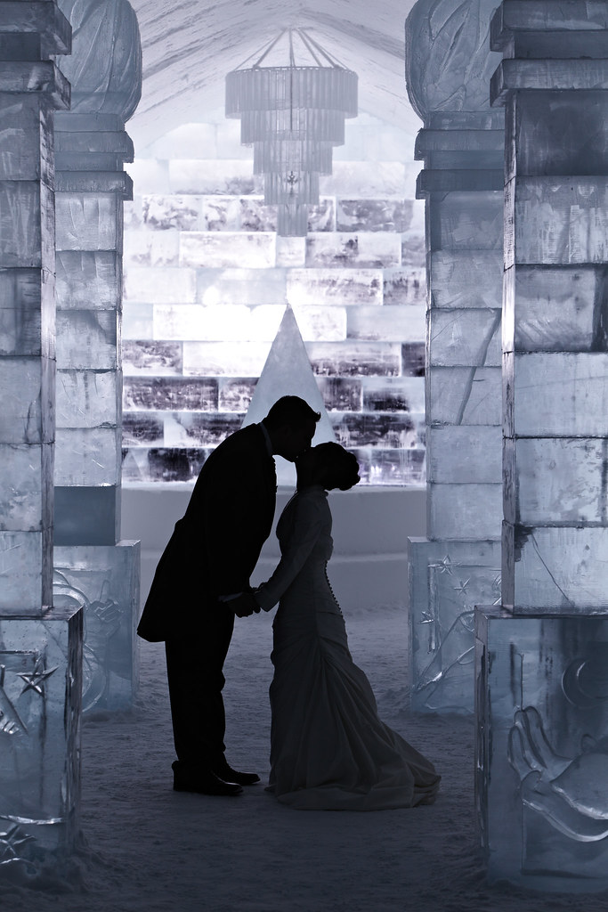 Ice Hotel Wedding The photo shoot S J Pinkney Flickr