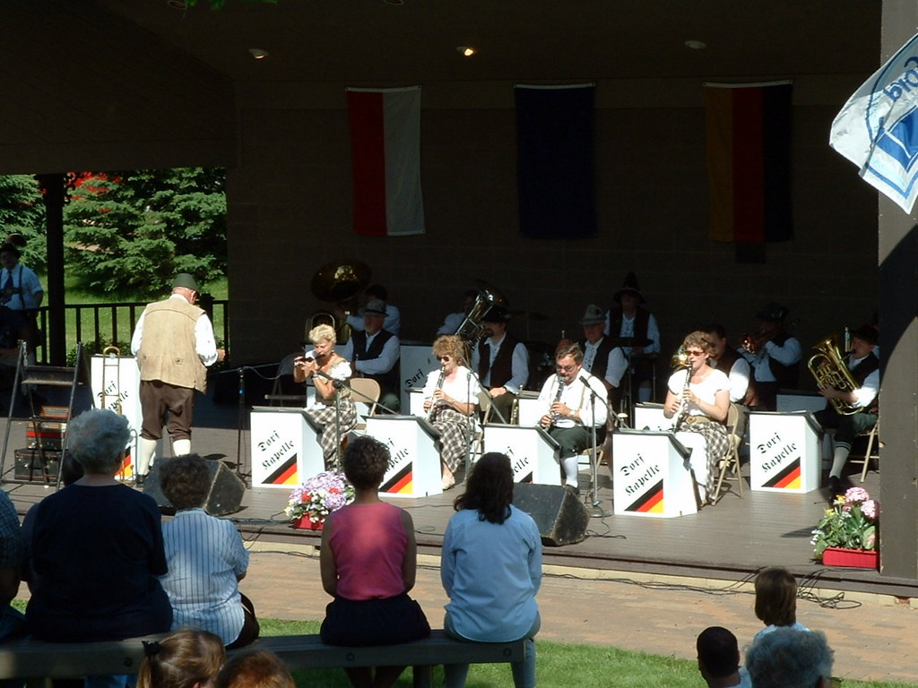 Dorf Kapelle German Band Performing At The Klemme Park Int… Flickr