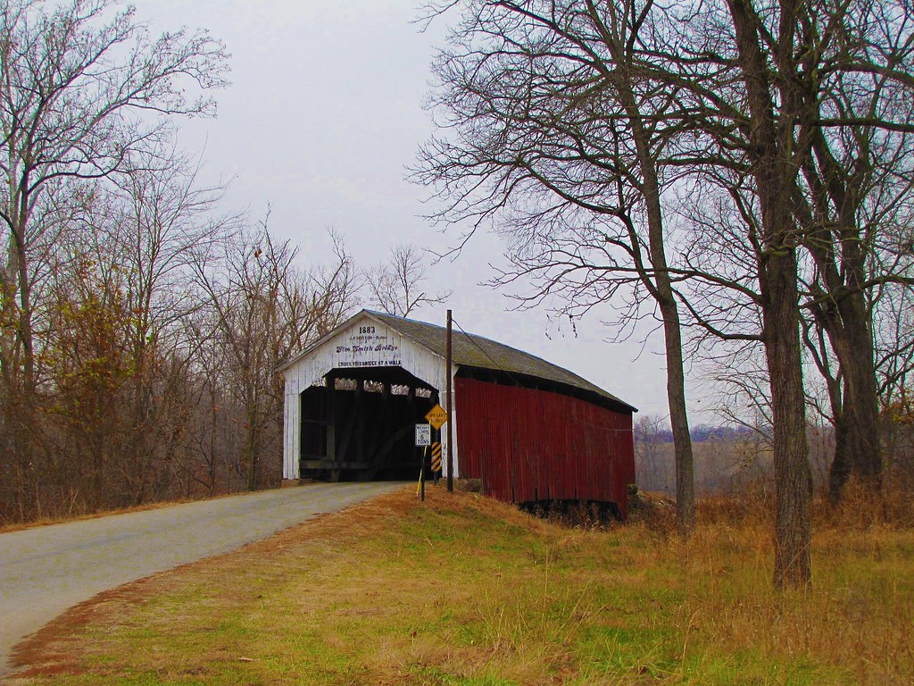 Sim Smith Bridge (1 of 5) Montezuma, Indiana. This is one … Flickr