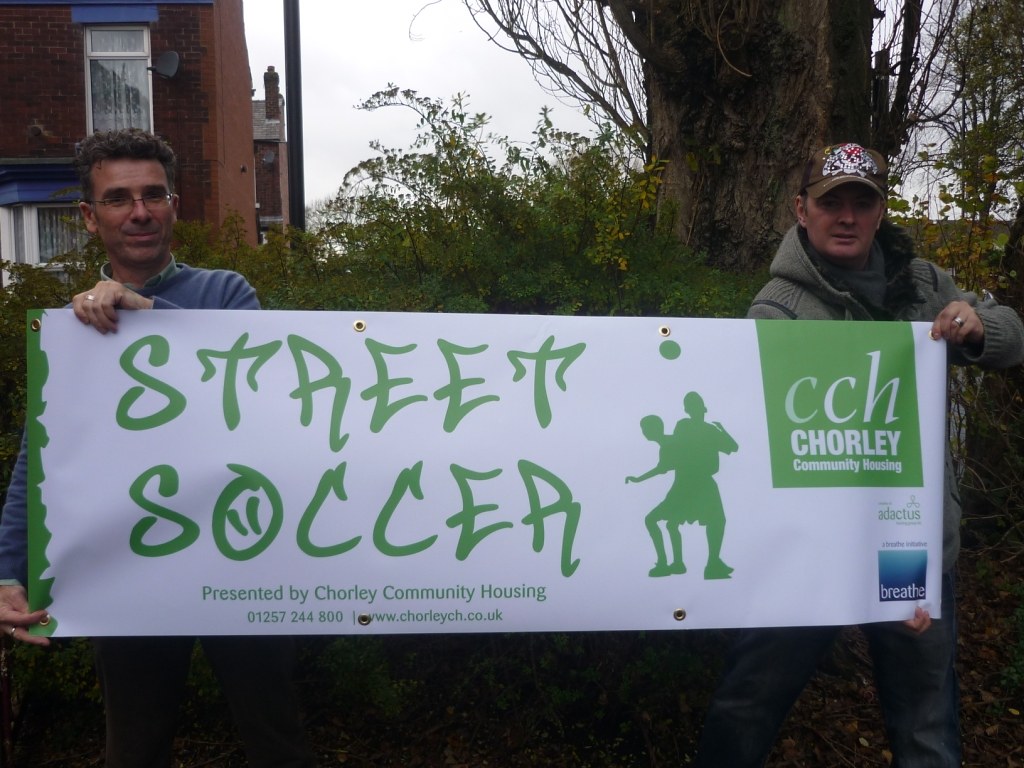 STREET SOCCER COMES TO EUXTON Chorley Community Housing’s … Flickr