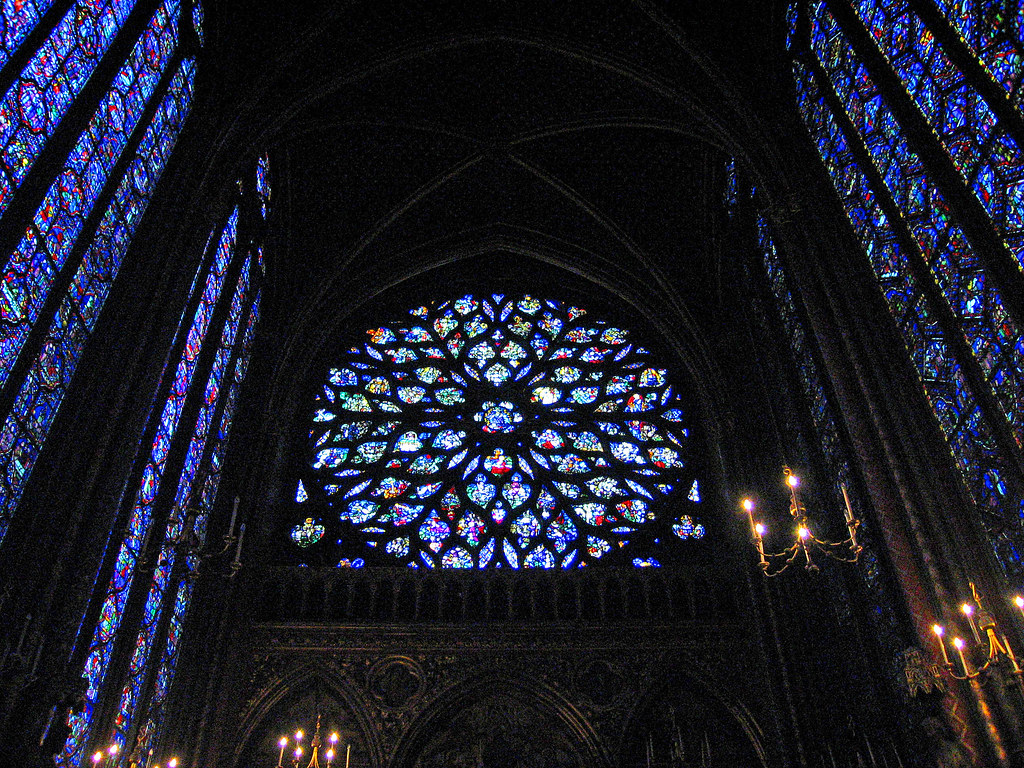SainteChapelle Rose Window SainteChapelle is renowned fo… Flickr