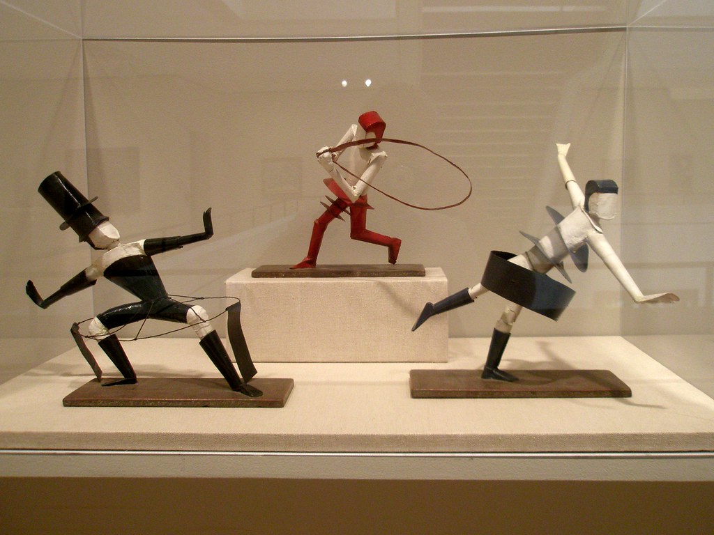 Alexandra Exter 'Three Costumed Figures', 1927, Chazen Mus