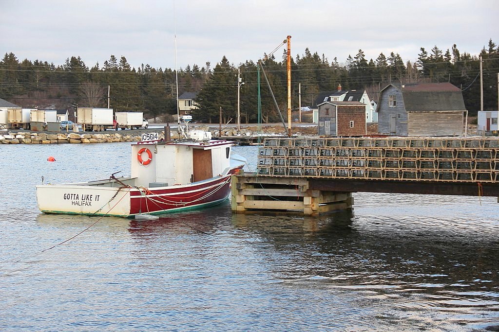 Indian Harbour, Nova Scotia Here we see many of the essent… Flickr