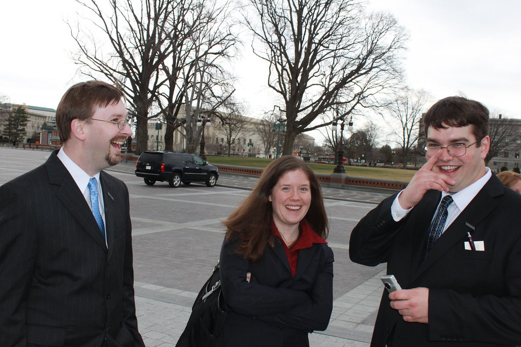 ASBMB members Drew Pruett, Kelly Ruggles and Kevin Roelofs… Flickr