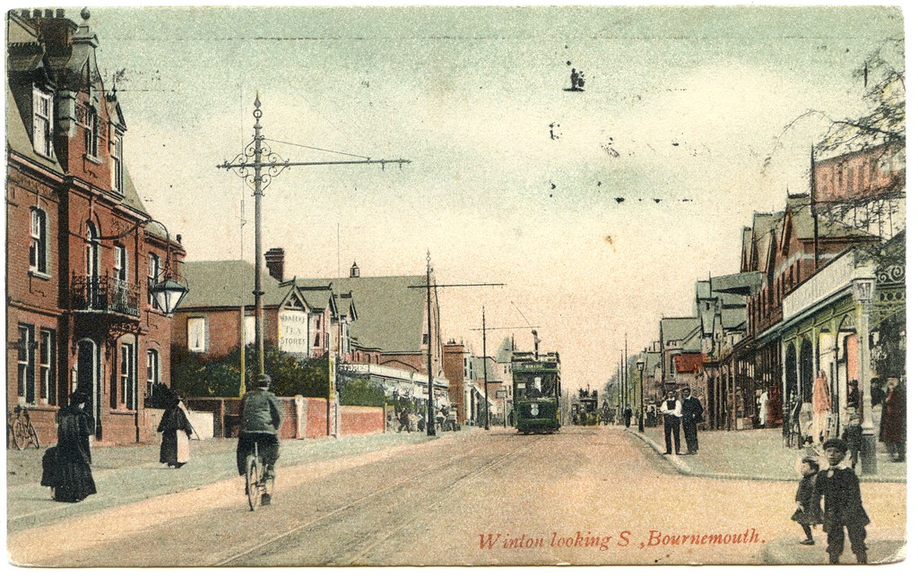 Wimborne Road looking south, Winton, Bournemouth Published… Flickr