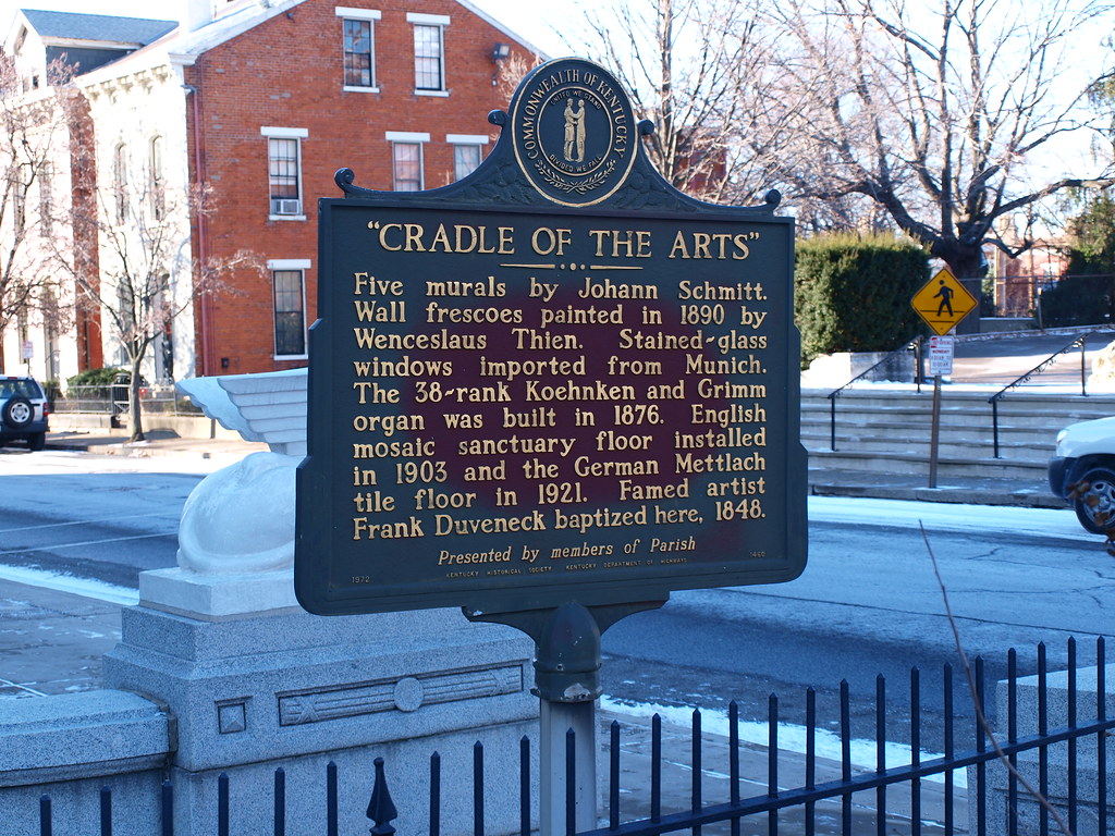 Covington, Kentucky, Mother of God Church historical marker, side 2 a