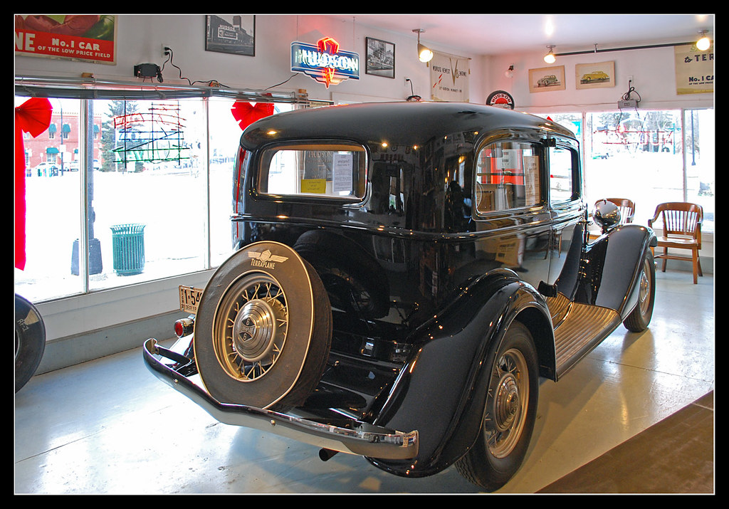 Showroom the last Hudson dealer This alloriginal 1933 T… Flickr