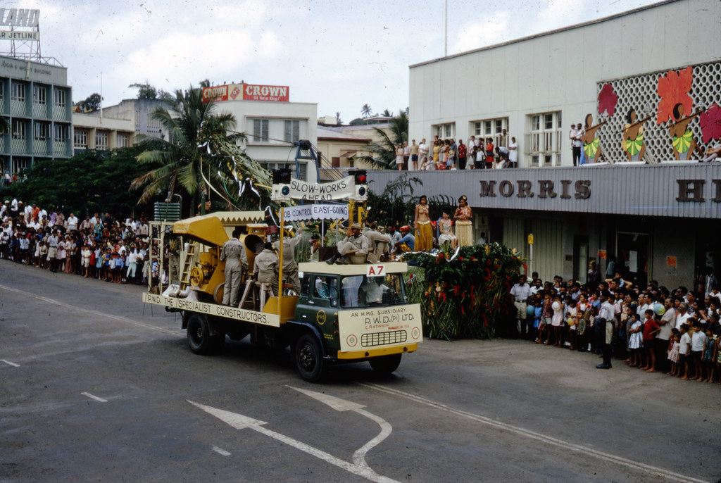 Hibiscus Festival Parade Suva High Street, Fiji, 1969 Flickr
