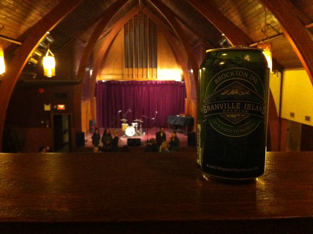 Beer in Church Just too bad it was a Brockton IPA is all. Dave Shea