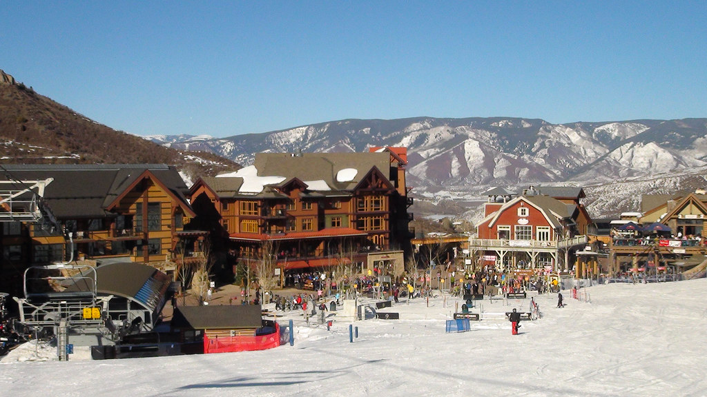 Aspen Snowmass EEUU Vistas de la zona central de Snowmas… Flickr