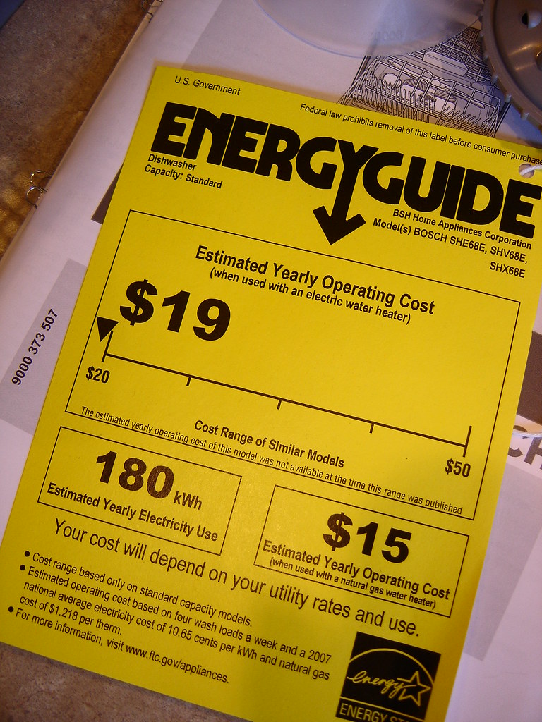 Efficient The old dishwasher (GE Nautilus) used 58 to ope… Flickr