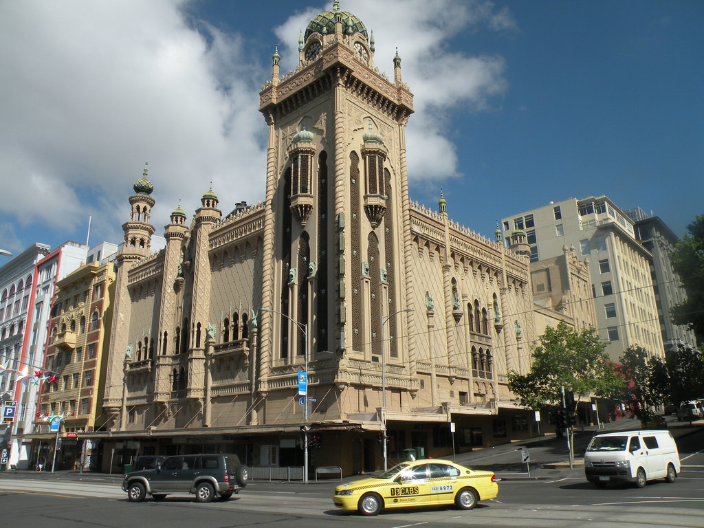 The Forum Theatre, Melbourne Situated at the corner of Fli… Flickr