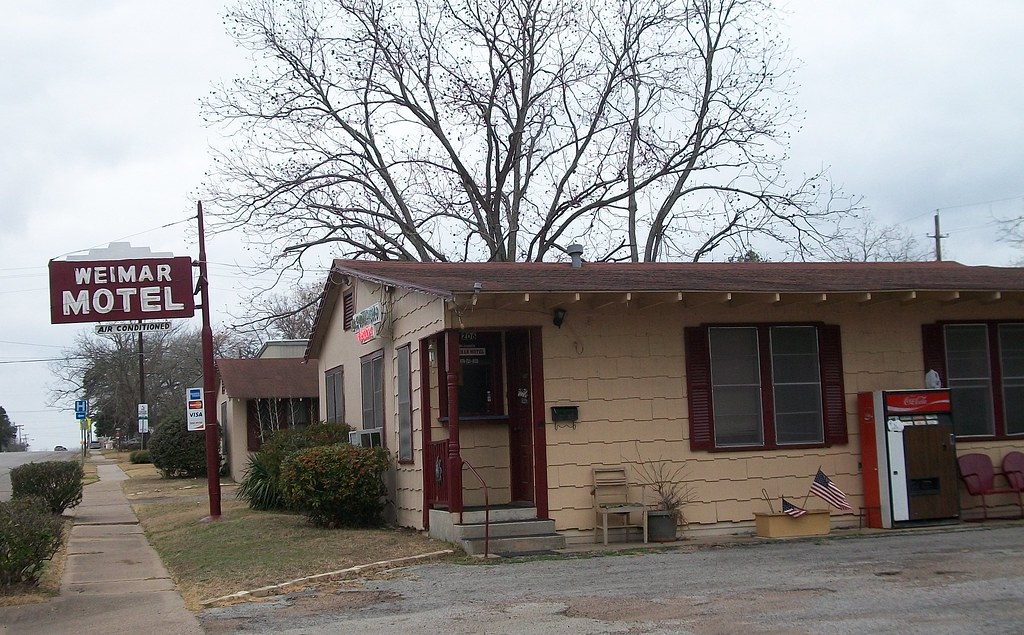 Weimar Motel in Weimar, Texas Acadian Crochet Flickr