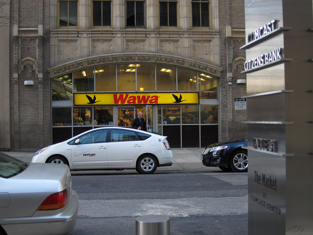Wawa on Arch Street Across from the Comcast Center Flickr