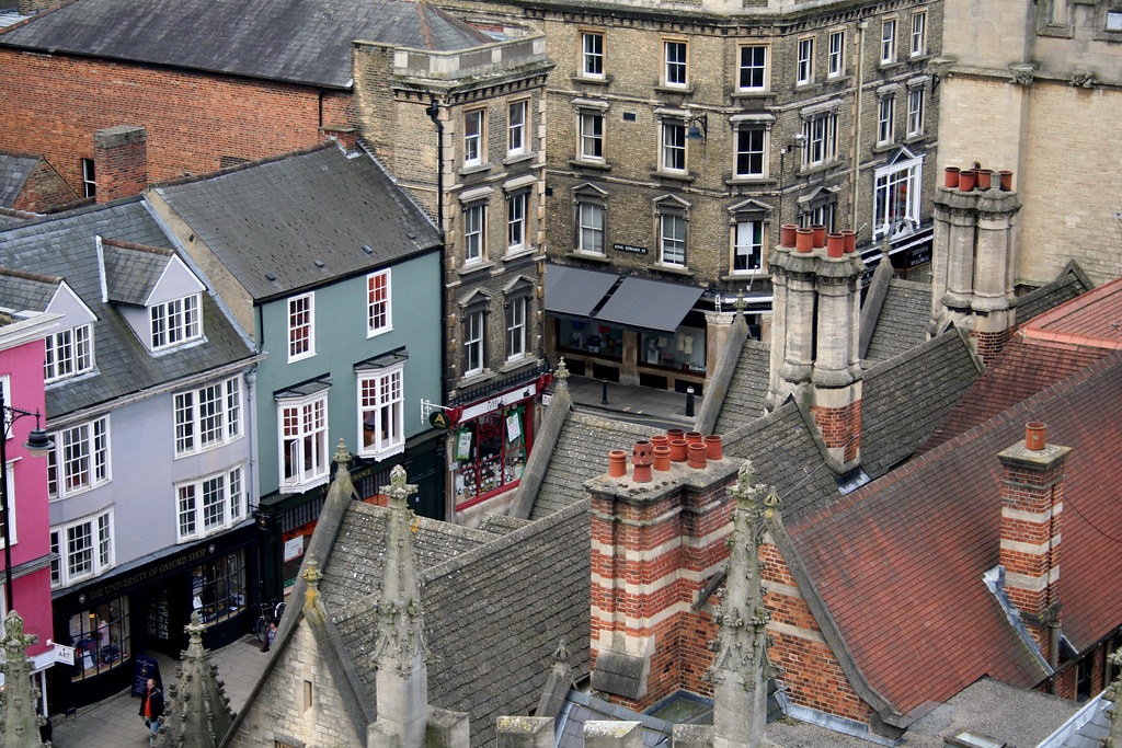 Oxford rooftop picture Taken from the University Church of… Flickr
