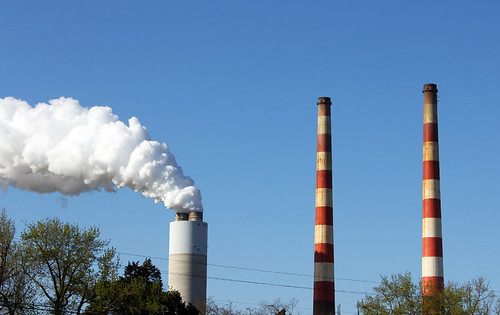 Generating Plant The stacks at the