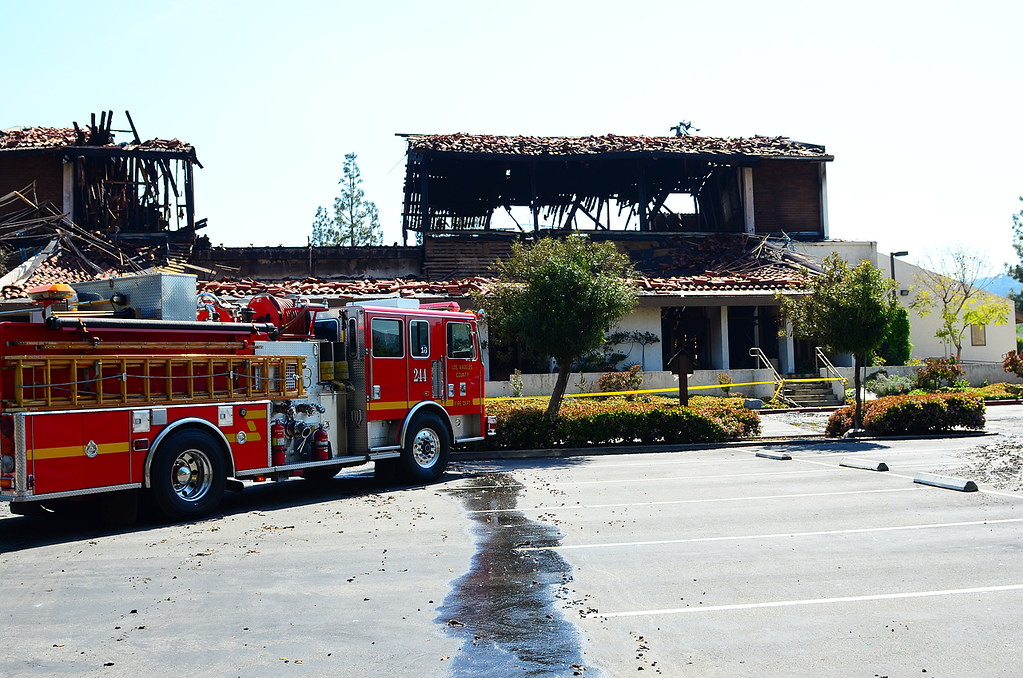 St. John Vianney Church Fire, Hacienda Heights Ca HACIENDA… Flickr