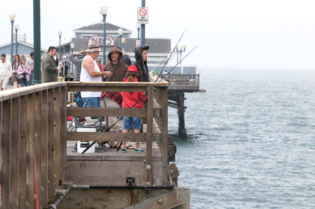 Saturday In Seal Beach 1 Fishing off the Seal Beach Pier. Flickr